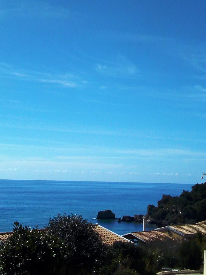 Adriatic View Villa Glyfada  Bagian luar foto